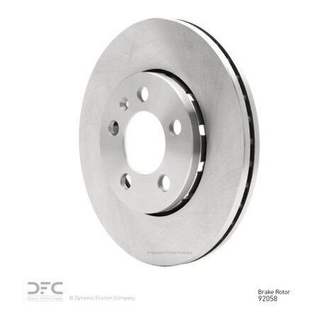 Dynamic Friction Co Disc Brake Rotor - 600-92058 600-92058